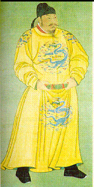 Empereur LI Shimin, 1er 'Fils du Ciel' de la dynastie des Tang (AC. 618-907).