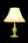 09120061: Lampe de table porcelaine