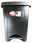 09134927: Step Bin Black SUNDIS 25l 1pc